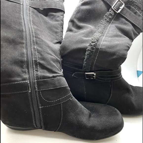 Naturalize frost boots faux fur lining Size 7 - Picture 3 of 9